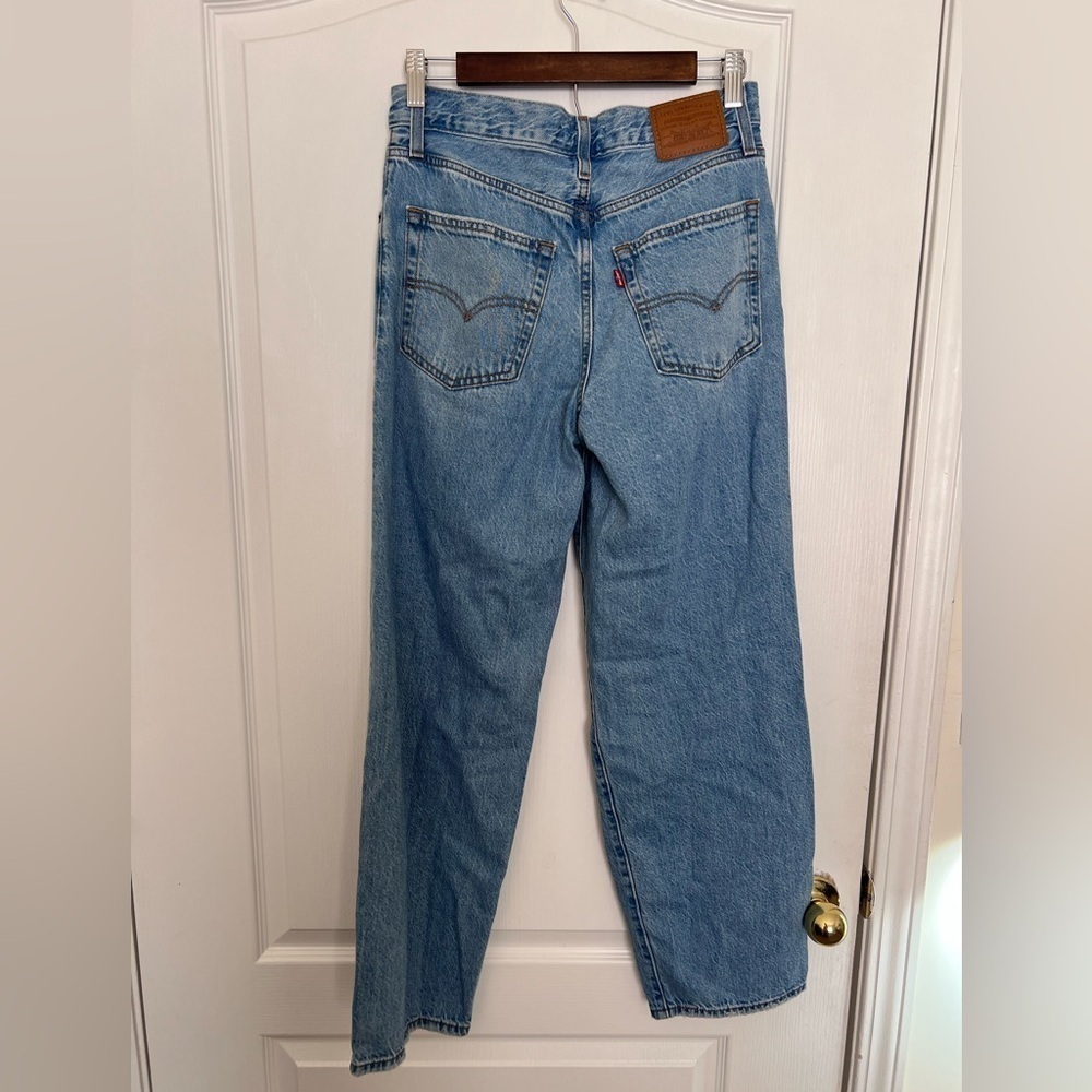 Levi’s Blue Distressed baggy dad Jeans size 25 - Picture 5 of 13